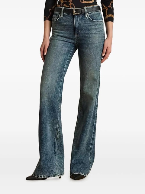 Lauren Ralph Lauren high-waist flared jeans - Blue - zdjęcie produktu nr 1