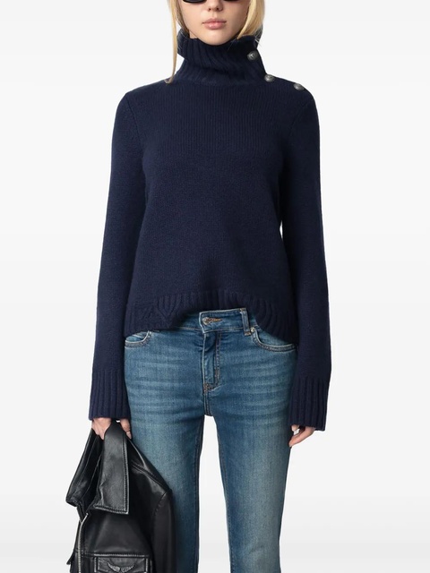 Zadig&Voltaire Nalma sweater - Blue - zdjęcie produktu nr 2