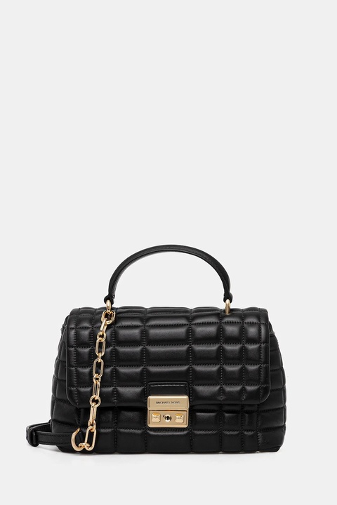 MICHAEL Michael Kors torebka skórzana kolor czarny 30F5G2RS2L - zdjęcie produktu nr 1