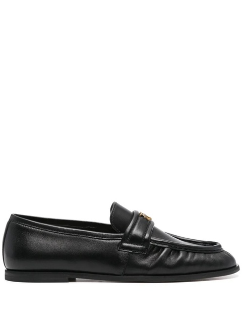 PINKO logo-plaque loafers - Black - zdjęcie produktu nr 1