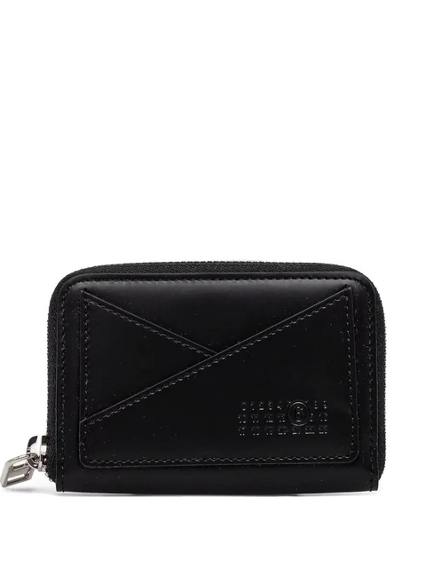 MM6 Maison Margiela Japanese 6 zip-around wallet - Black - zdjęcie produktu nr 1