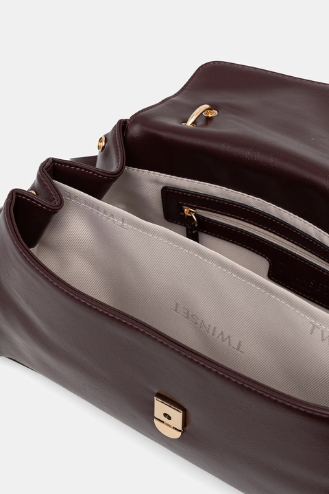 Twinset torebka kolor bordowy 252TD8052 - zdjęcie produktu nr 2