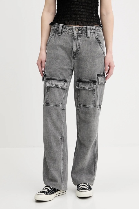 Guess Originals jeansy damskie high waist M5GA96 D4PIA - zdjęcie produktu nr 1