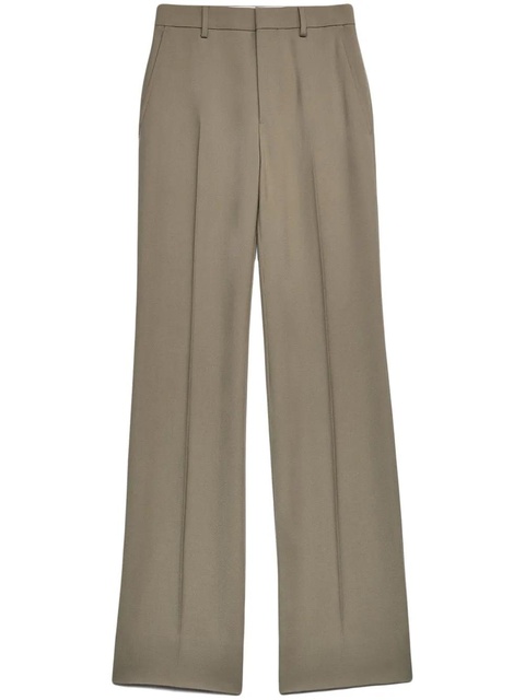 AMI Paris wide-leg virgin-wool trousers - Neutrals - zdjęcie produktu nr 1