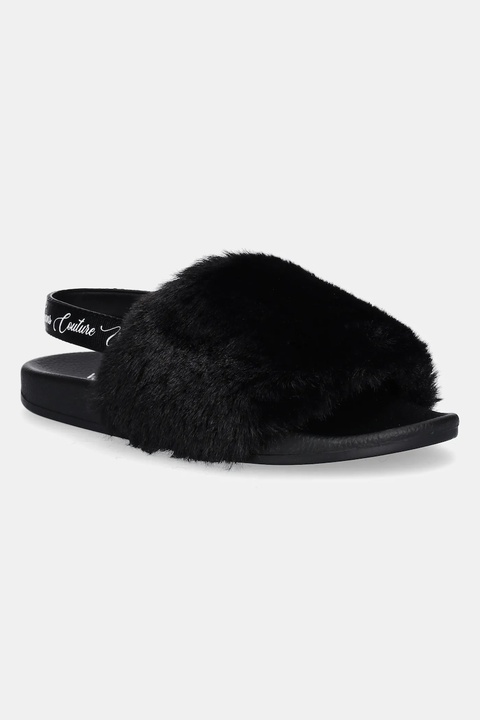Versace Jeans Couture klapki damskie kolor czarny 79VA3SQ6 ZS359 899 - zdjęcie produktu nr 1