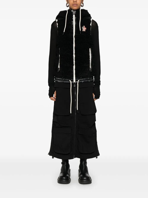 Moncler Grenoble padded zip-up gilet - Black - zdjęcie produktu nr 2