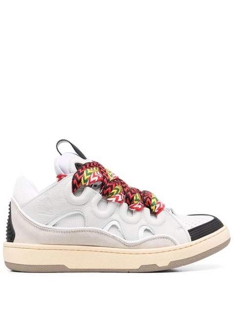 Lanvin Curb lace-up sneakers - Grey - zdjęcie produktu nr 1
