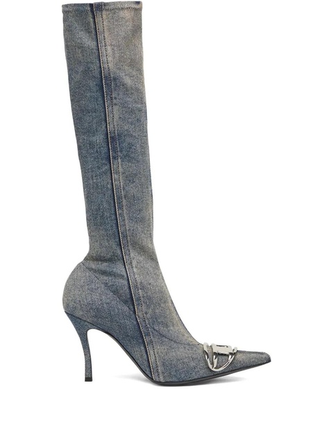 Diesel D-Venus knee-high boots - Blue - zdjęcie produktu nr 1