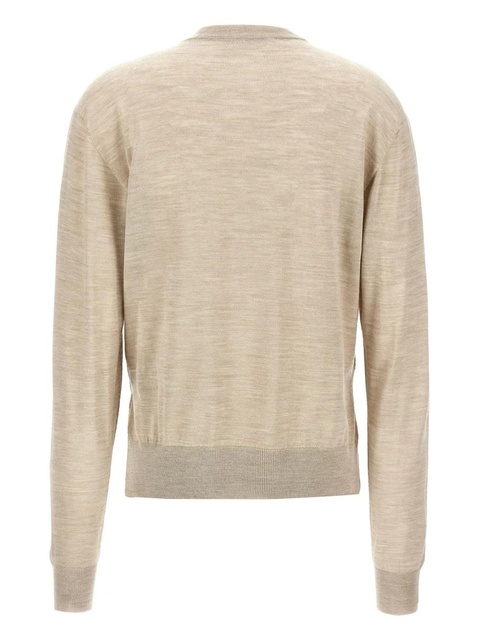 Jil Sander asymmetrical sweater - Neutrals - zdjęcie produktu nr 2