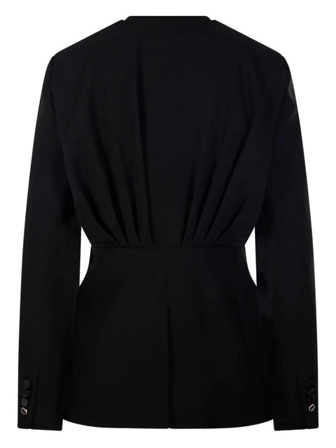 Max Mara draped blazer - Black - zdjęcie produktu nr 1