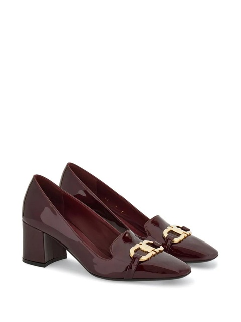 Ferragamo 60mm Gancini pumps - Red - zdjęcie produktu nr 1