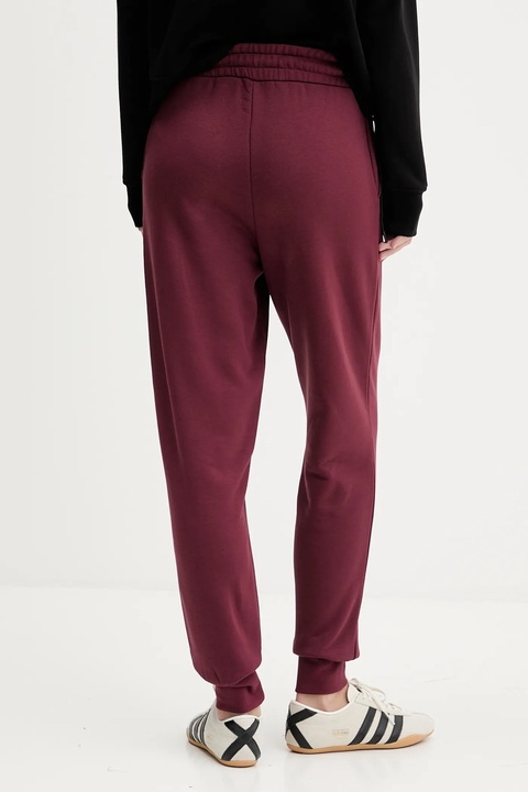 Karl Lagerfeld Jeans spodnie dresowe kolor bordowy z nadrukiem A1W10058 - zdjęcie produktu nr 1