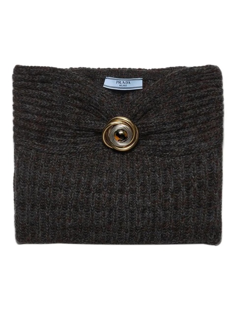 Prada ribbed bandeau top - Grey - zdjęcie produktu nr 1