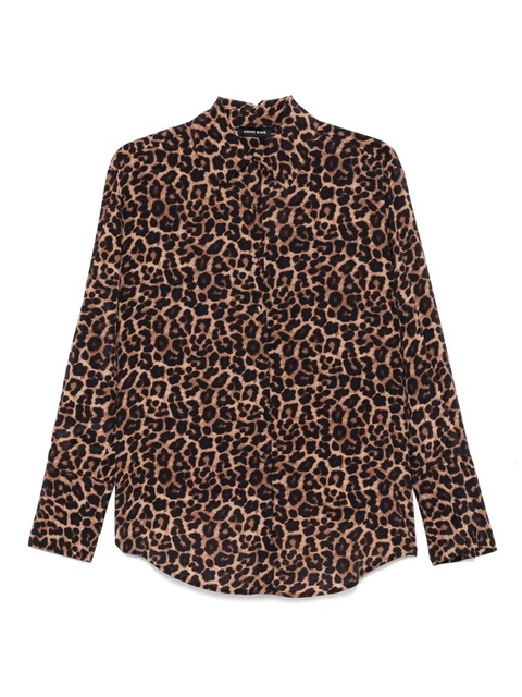 ANINE BING Bridget shirt - Brown - zdjęcie produktu nr 1