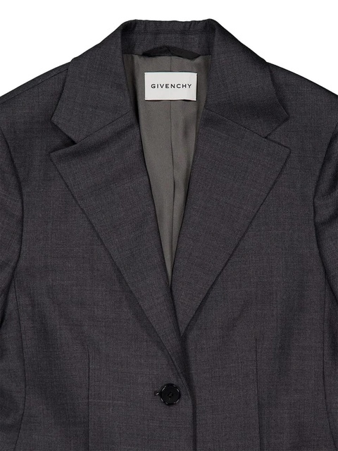 Givenchy single-breasted two-button jacket - Grey - zdjęcie produktu nr 1
