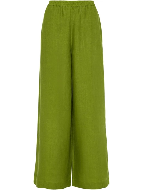 ERES Select wide-leg trousers - Green - zdjęcie produktu nr 1