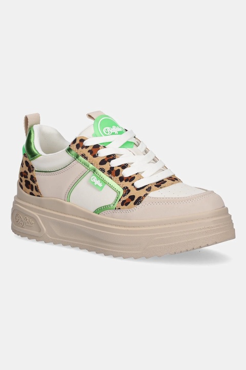 Buffalo sneakersy Vectra Low damskie kolor beżowy 1636398-CGRN - zdjęcie produktu nr 1