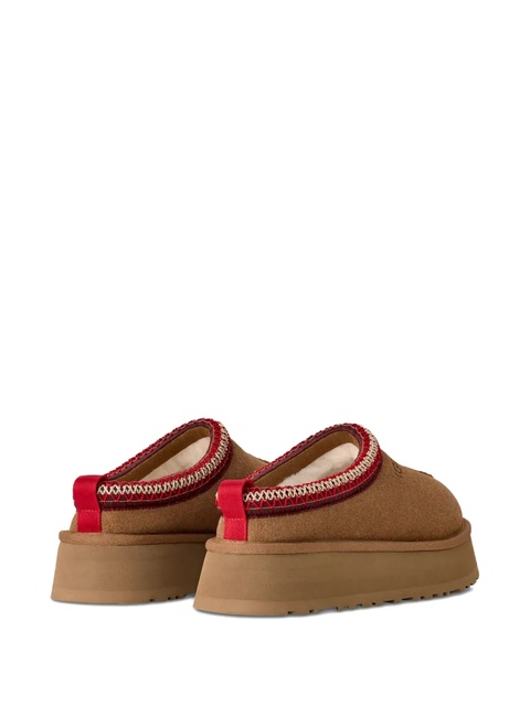 UGG Tazz platform-sole embroidered loafers - Brown - zdjęcie produktu nr 1