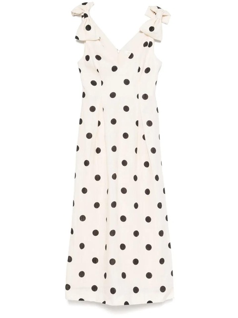 ZIMMERMANN Crush midi dress - Neutrals - zdjęcie produktu nr 1