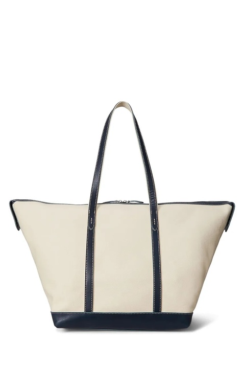 Polo Ralph Lauren torebka bawełniana kolor beżowy 428973072 - zdjęcie produktu nr 2