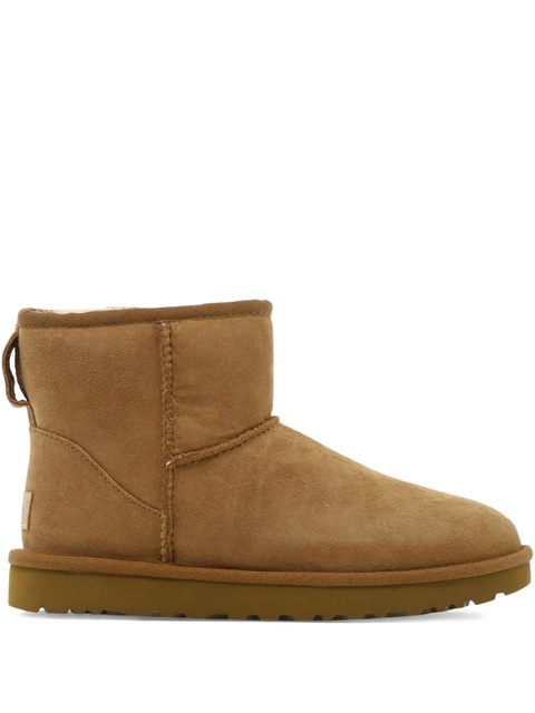 UGG Classic Mini leather boots - Brown - zdjęcie produktu nr 1