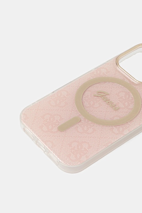 Guess etui na telefon iPhone 16 Pro 6.3" kolor różowy GUHMP16LH4STP - zdjęcie produktu nr 2