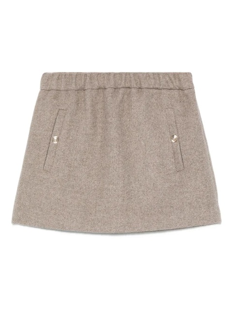 Maje pocket-detail elasticated skirt - Neutrals - zdjęcie produktu nr 1