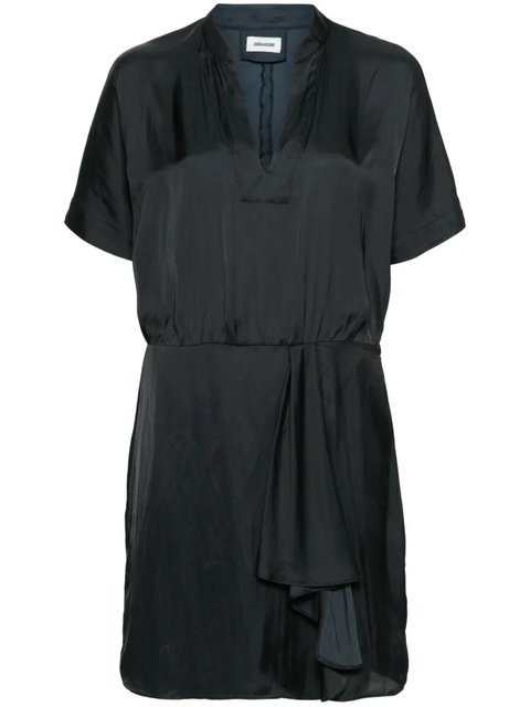 Zadig&Voltaire Raito satin mini dress - Black - zdjęcie produktu nr 1