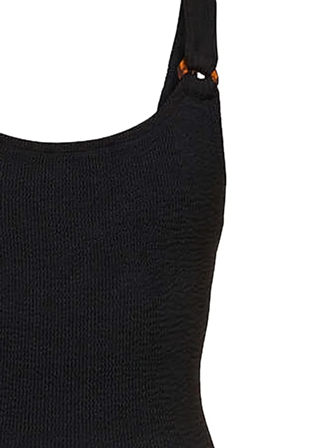 Hunza G ring-details swimsuit - Black - zdjęcie produktu nr 2