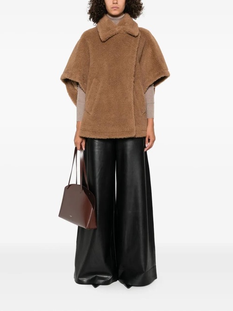 Max Mara Tebe teddy cape - Brown - zdjęcie produktu nr 2