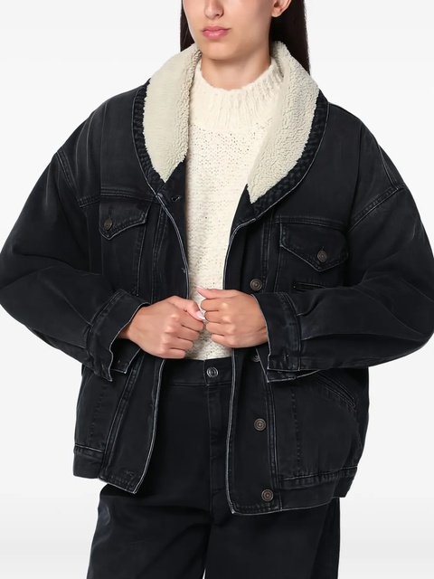 ISABEL MARANT Pimia cotton jacket - Black - zdjęcie produktu nr 1
