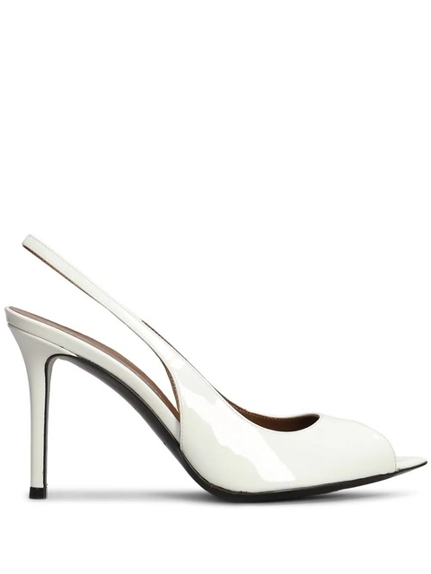 Giuseppe Zanotti 90mm Intriigo Open Toe sandals - White - zdjęcie produktu nr 1