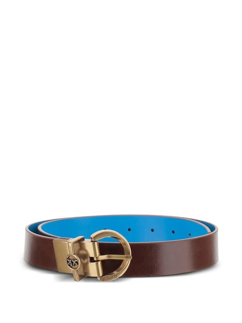 PINKO Love Birds reversible belt - Brown - zdjęcie produktu nr 1