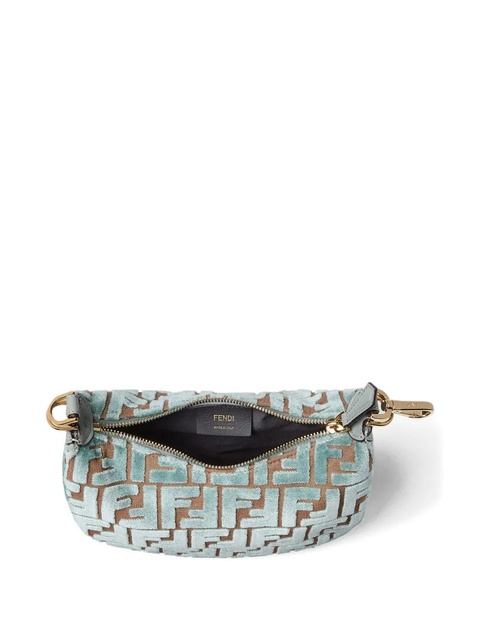 FENDI mini Fendigraphy jacquard shoulder bag - Green - zdjęcie produktu nr 2