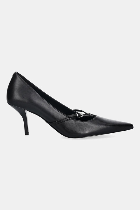 MICHAEL Michael Kors szpilki skórzane Selina kolor czarny 40F5SLMP4L.001 - zdjęcie produktu nr 2