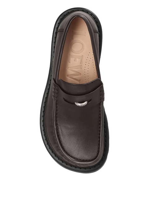 LOEWE 50mm lug-sole loafers - Brown - zdjęcie produktu nr 2