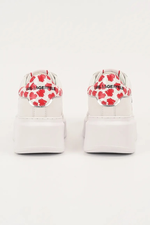 Karl Lagerfeld sneakersy skórzane ANAKAPRI damskie kolor biały KL63518V - zdjęcie produktu nr 2
