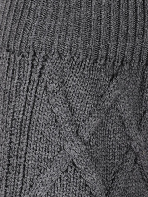 Jil Sander knitted mini skirt - Grey - zdjęcie produktu nr 2