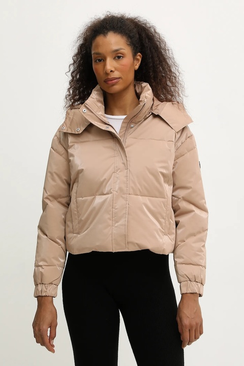 EA7 Emporio Armani kurtka kolor pomarańczowy zimowa oversize AF14805.7W000808 - zdjęcie produktu nr 2