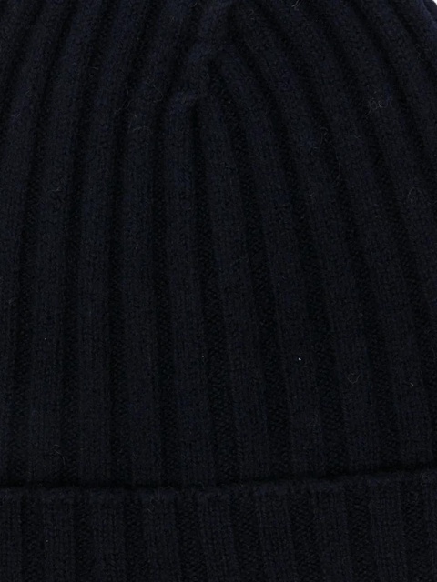 Jil Sander ribbed beanie - Blue - zdjęcie produktu nr 2