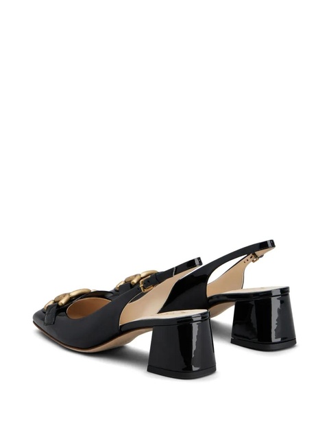 Tod's Cuoio 50mm logo-engraved pumps - Black - zdjęcie produktu nr 2