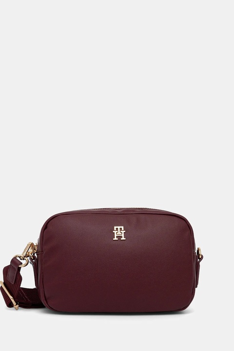 Tommy Hilfiger torebka kolor bordowy AW0AW17702 - zdjęcie produktu nr 2