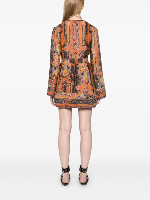 ISABEL MARANT Morgane mini dress - Orange - zdjęcie produktu nr 2