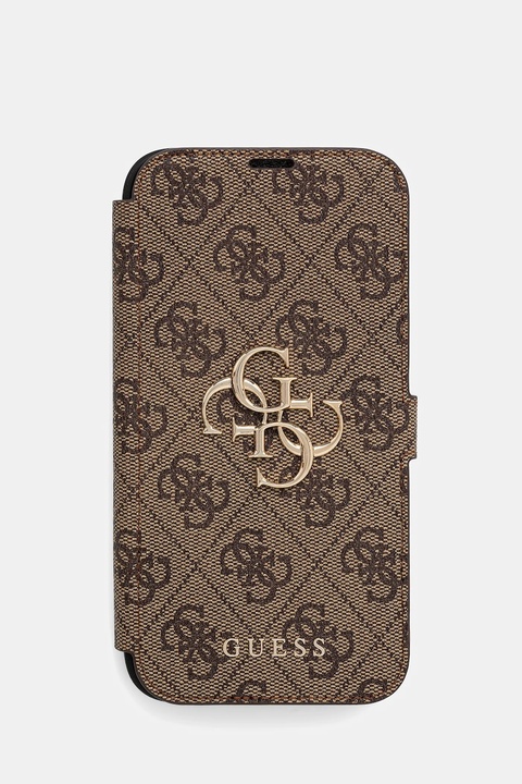 Guess etui na telefon iPhone 16 Plus 6.7" kolor brązowy GUBKP16M4GMGBR - zdjęcie produktu nr 1