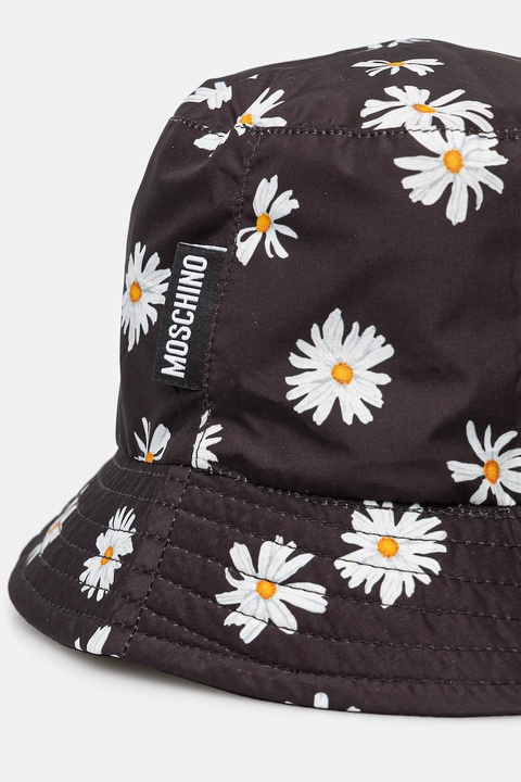 Moschino kapelusz kolor czarny M3255 65134 - zdjęcie produktu nr 2