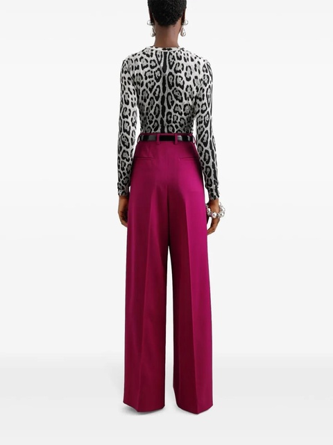 Dolce & Gabbana wide-leg trousers - Pink - zdjęcie produktu nr 2