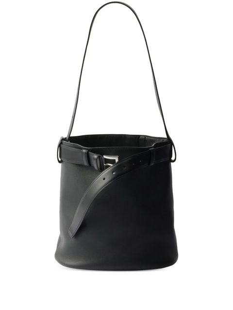 Prada belted bucket bag - Black - zdjęcie produktu nr 1