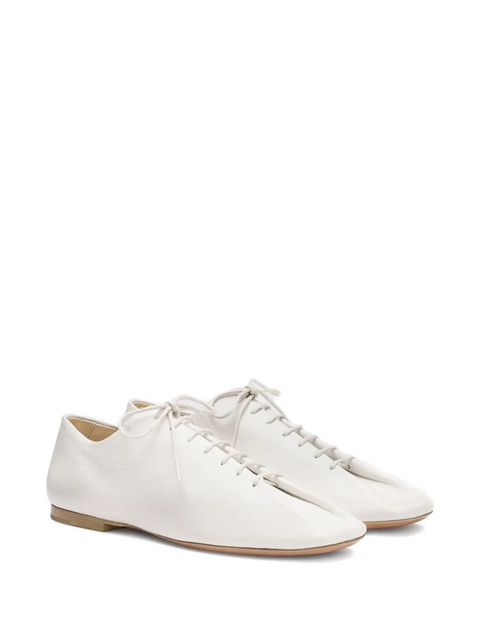 LEMAIRE leather lace-up derby shoes - White - zdjęcie produktu nr 2