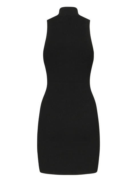 Diesel M-onervax high-neck ribbed dress - Black - zdjęcie produktu nr 1
