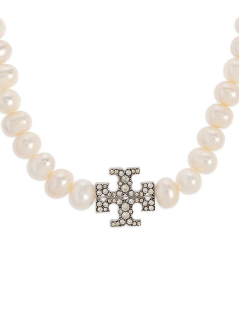 Tory Burch faux-pearl necklace - Neutrals - zdjęcie produktu nr 2